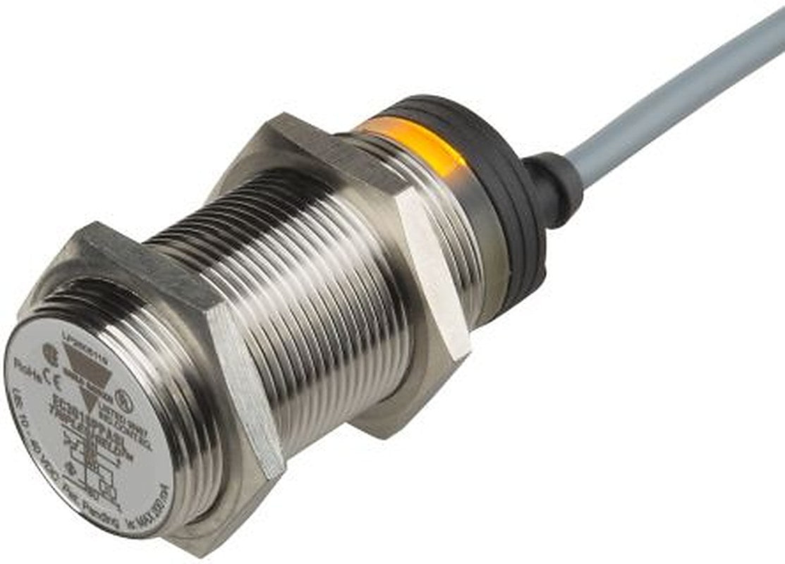 Carlo Gavazzi EC3016TBASL Threaded Barrel Capacitive Proximity Sensor EC3016 16 mm, M30 2-Wire 500mA 250V ac 250 V ac