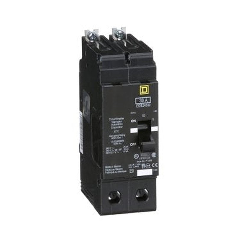 Mini circuit breaker, E-Frame, 30A, 2 pole, 480Y/277VAC, 25kA max, bolt on [TAA] (Mini circuit breaker E-Frame) is a Schneider Electric product. Designed for reliable performance and long service life. Available across Iraq — contact us for pricing and delivery options.