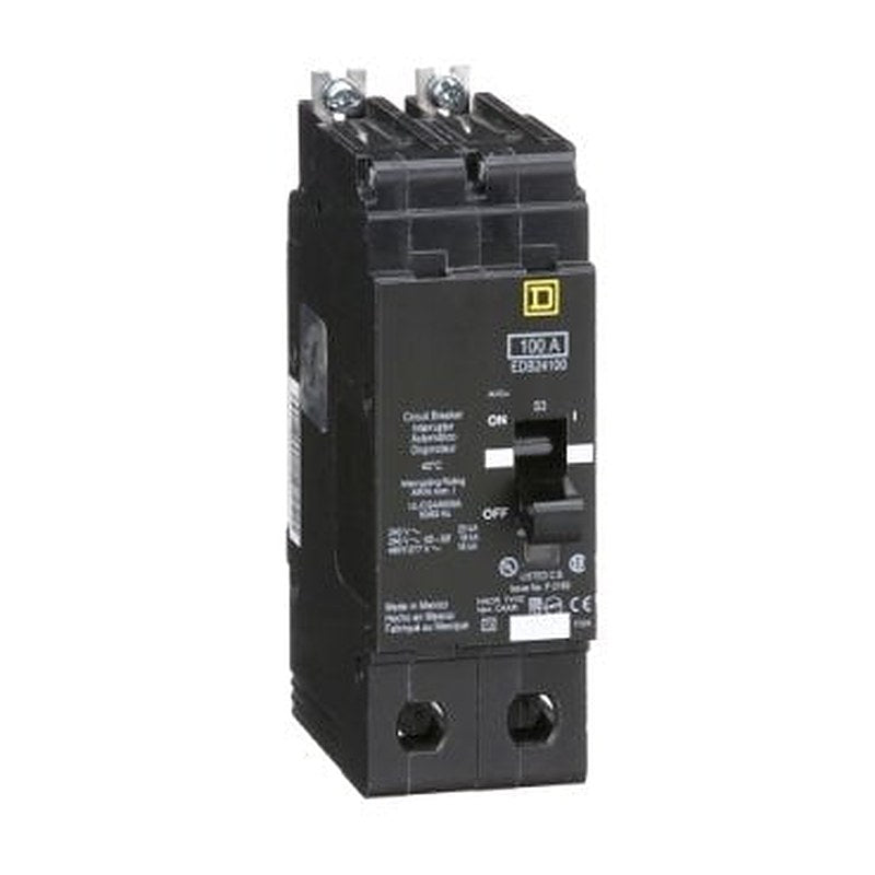 Mini circuit breaker, E-Frame, 100A, 2 pole, 480Y/277VAC, 25kA max, bolt on [TAA] (Mini circuit breaker E-Frame) is a Schneider Electric product. Designed for reliable performance and long service life. Available across Iraq — contact us for pricing and delivery options.