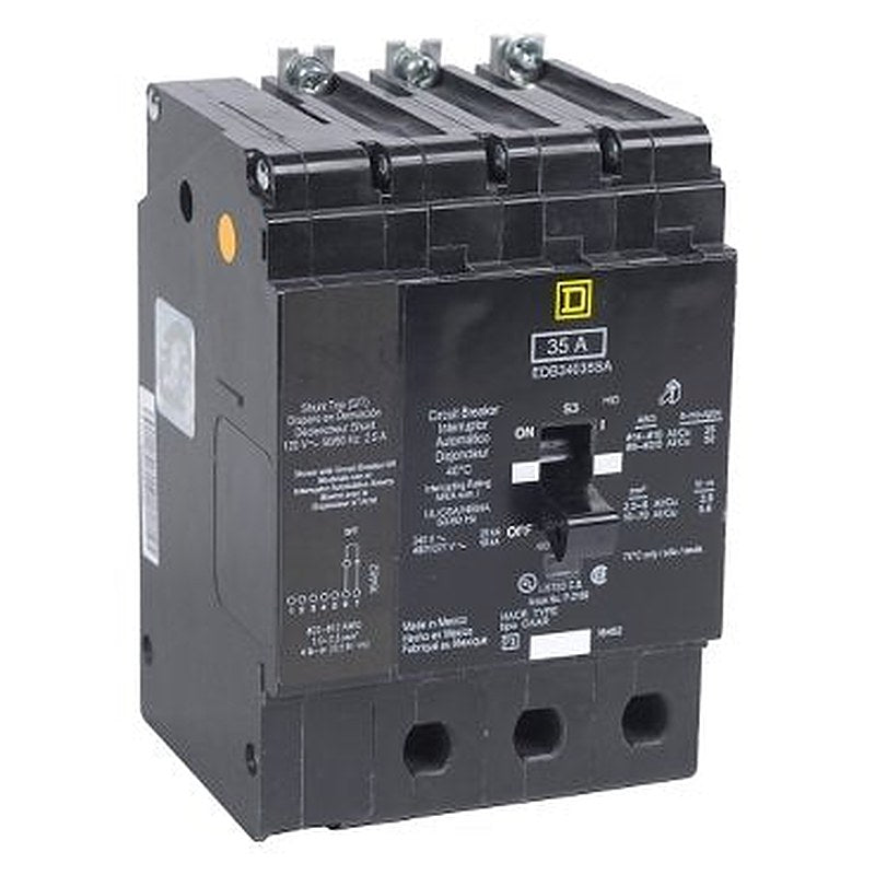 Mini circuit breaker, E-Frame, 60A, 3 pole, 480Y/277VAC, 25kA max, bolt on, aux switch, alarm switch, shunt trip [TAA] (Mini circuit breaker E-Frame) is a Schneider Electric product. Designed for reliable performance and long service life. Available across Iraq — contact us for pricing and delivery options.