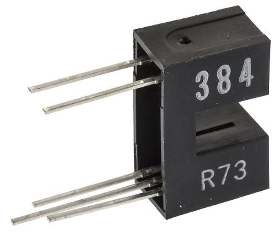 EE-SX384 Omron Through Hole Slotted Optical Switch, Phototransistor Output