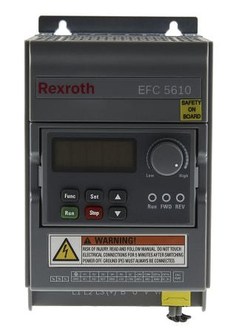 Bosch Rexroth Inverter Drive, 0.4 kW, 3 Phase, EFC 5610 Series 380V ac 1.3 A