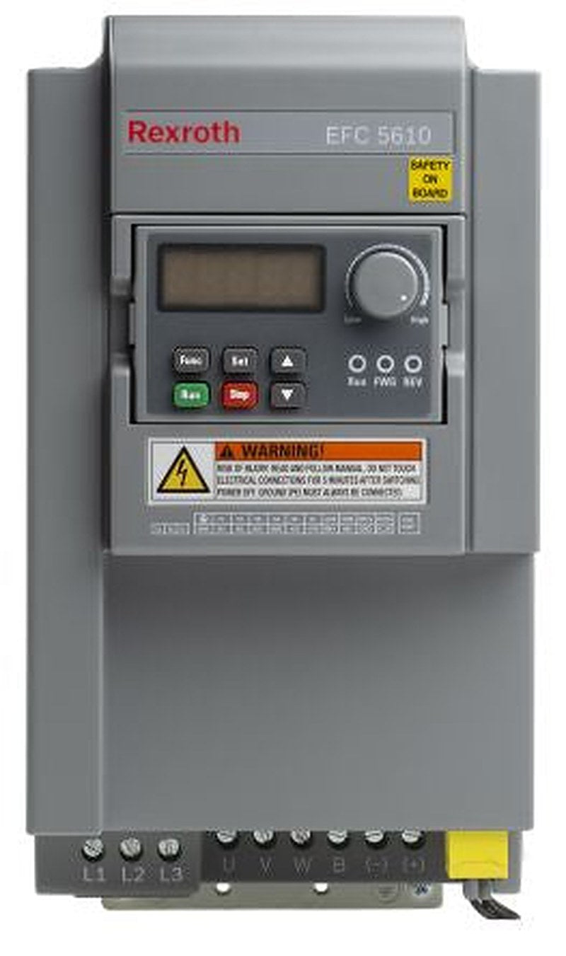Bosch Rexroth Inverter Drive, 5.5 kW, 3 Phase, EFC 5610 Series 380V ac 18.8 A