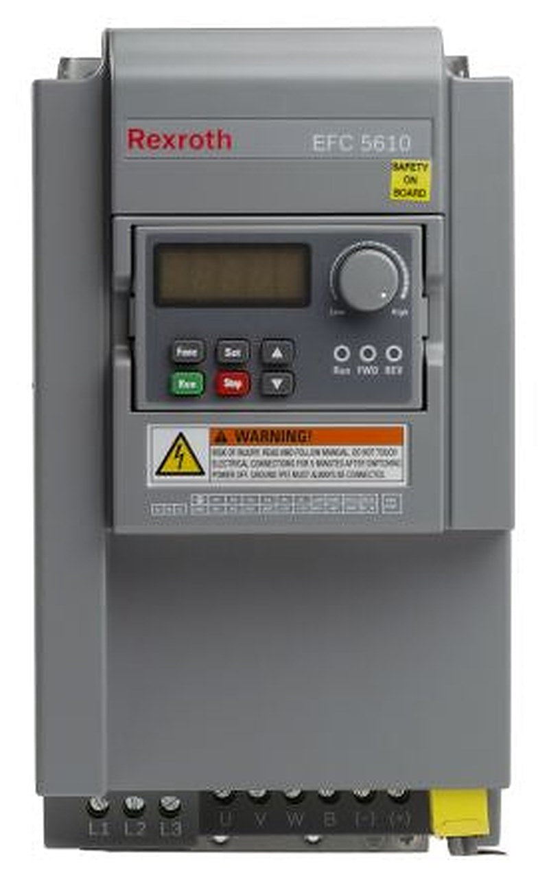 Bosch Rexroth Inverter Drive, 7.5 kW, 3 Phase, EFC 5610 Series 380V ac 24.3 A