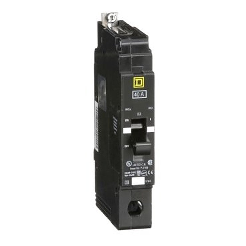 Mini circuit breaker, E-Frame, 40A, 1 pole, 277VAC, 65kA max, bolt on [TAA] (Mini circuit breaker E-Frame) is a Schneider Electric product. Designed for reliable performance and long service life. Available across Iraq — contact us for pricing and delivery options.
