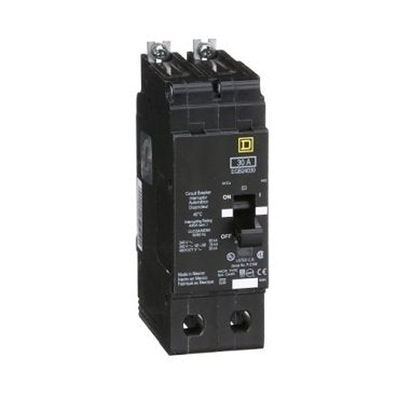 Mini circuit breaker, E-Frame, 30A, 2 pole, 480Y/277VAC, 65kA max, bolt on [TAA] (Mini circuit breaker E-Frame) is a Schneider Electric product. Designed for reliable performance and long service life. Available across Iraq — contact us for pricing and delivery options.