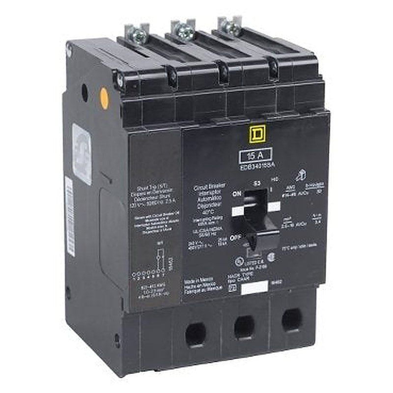 Mini circuit breaker, E-Frame, 20A, 3 pole, 480Y/277VAC, 65kA max, bolt on, aux switch, alarm switch [TAA] (Mini circuit breaker E-Frame) is a Schneider Electric product. Designed for reliable performance and long service life. Available across Iraq — contact us for pricing and delivery options.