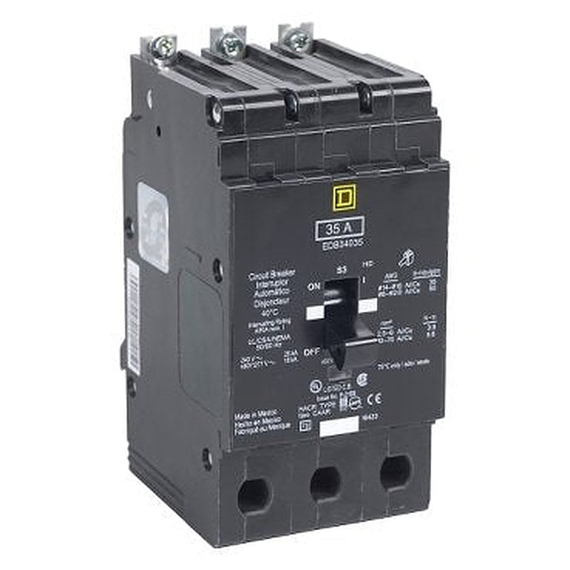 Mini circuit breaker, E-Frame, 100A, 3 pole, 480Y/277VAC, 65kA max, bolt on, copper lugs [TAA] (Mini circuit breaker E-Frame) is a Schneider Electric product. Designed for reliable performance and long service life. Available across Iraq — contact us for pricing and delivery options.