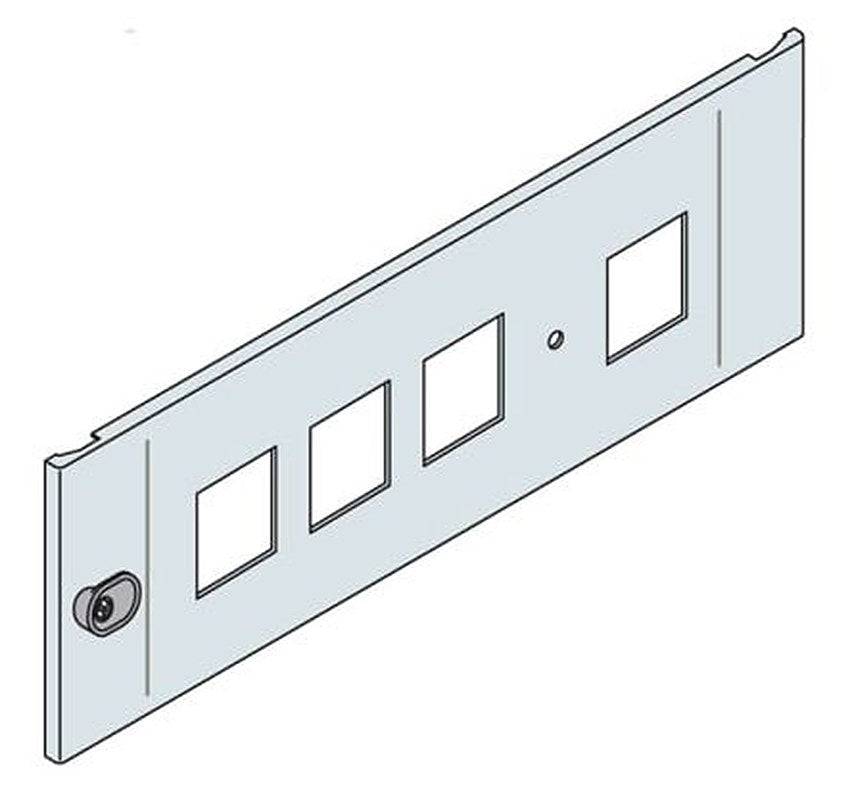 ABB IS2 Series RAL 7035 Light Grey Steel, 175 mm H, 778.4mm W, 800 mm L, for Use with IS2 Enclosures For Automation