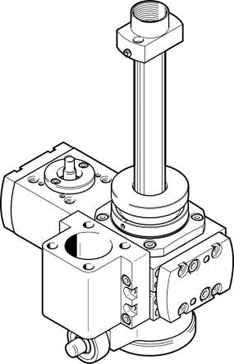 Festo Rotary Union EHMB-20-100, For Use With Servo Motors