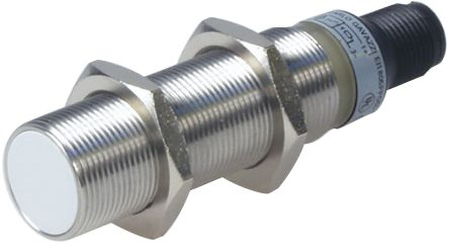 Carlo Gavazzi EI1805NPOSL-1 Threaded Barrel Inductive Proximity Sensor, M18 NPN EI18 40V dc 5 mm 40 V dc 200mA