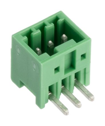 Phoenix Contact COMBICON MC Series Pluggable Terminal Block, 3-Contact, 2.5 mm Pitch, 1 Row, 1881451