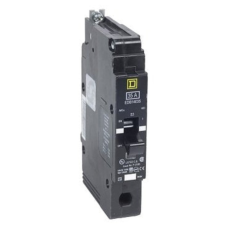 Mini circuit breaker, E-Frame, 35A, 1 pole, 277VAC, 100kA max, bolt on [TAA] (Mini circuit breaker E-Frame) is a Schneider Electric product. Designed for reliable performance and long service life. Available across Iraq — contact us for pricing and delivery options.