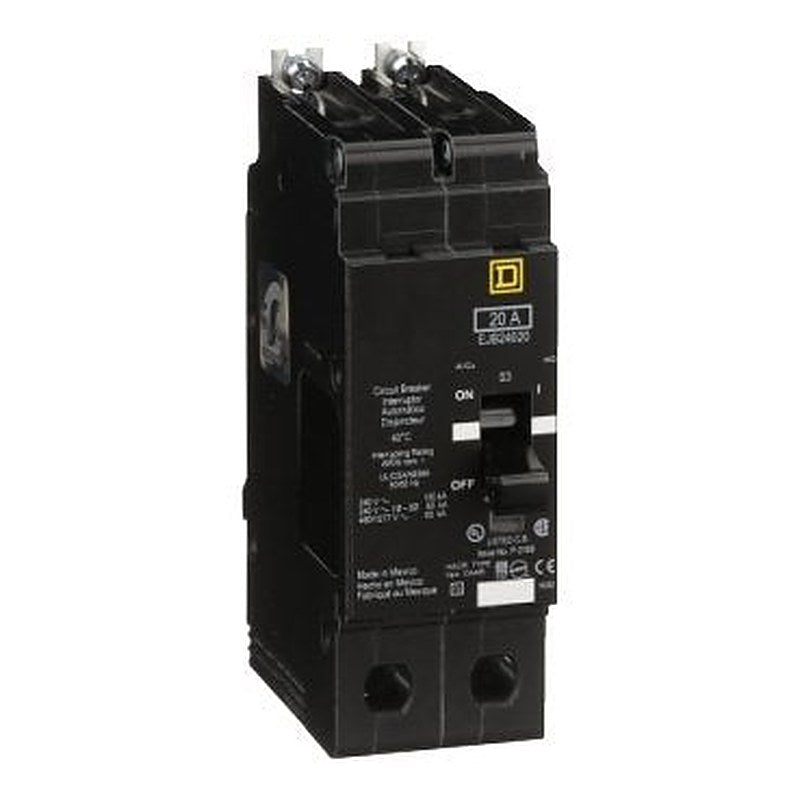 Mini circuit breaker, E-Frame, 20A, 2 pole, 480Y/277VAC, 100kA max, bolt on [TAA] (Mini circuit breaker E-Frame) is a Schneider Electric product. Designed for reliable performance and long service life. Available across Iraq — contact us for pricing and delivery options.