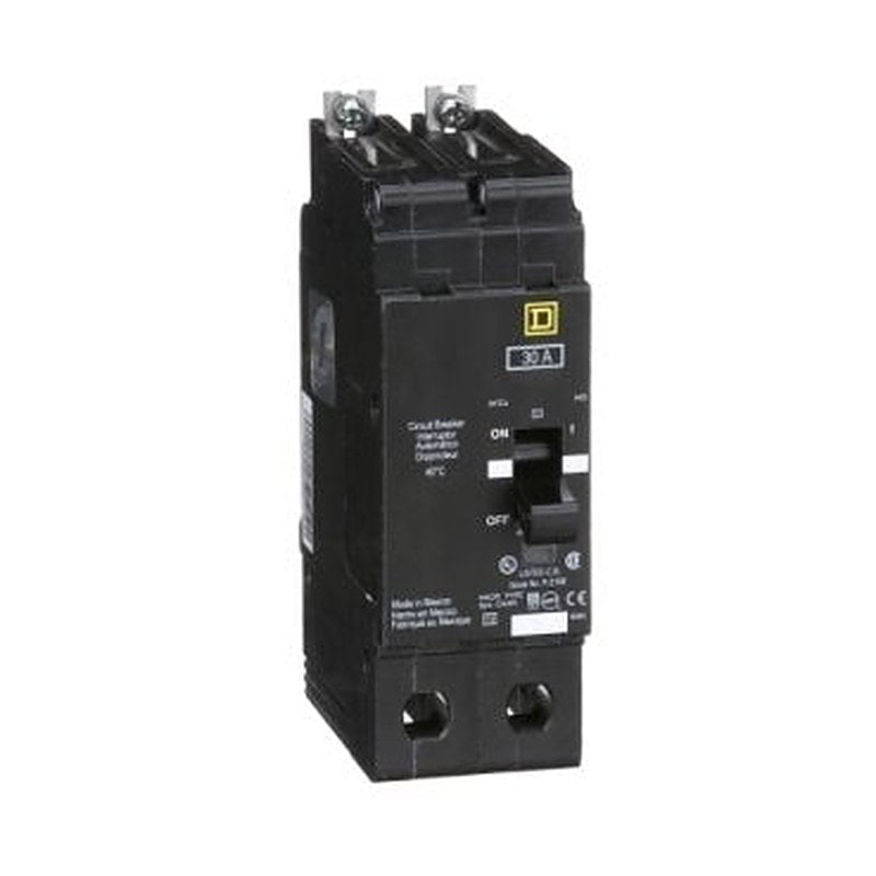Mini circuit breaker, E-Frame, 30A, 2 pole, 480Y/277VAC, 100kA max, bolt on [TAA] (Mini circuit breaker E-Frame) is a Schneider Electric product. Designed for reliable performance and long service life. Available across Iraq — contact us for pricing and delivery options.