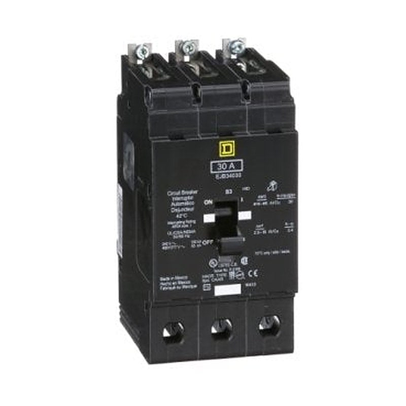 Mini circuit breaker, E-Frame, 30A, 3 pole, 480Y/277VAC, 100kA max, bolt on [TAA] (Mini circuit breaker E-Frame) is a Schneider Electric product. Designed for reliable performance and long service life. Available across Iraq — contact us for pricing and delivery options.