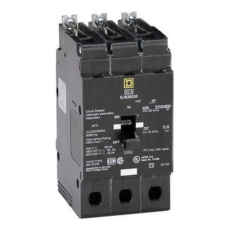 Mini circuit breaker, E-Frame, 30A, 3 pole, 600Y/347VAC, 100kA max, bolt on [TAA] (Mini circuit breaker E-Frame) is a Schneider Electric product. Designed for reliable performance and long service life. Available across Iraq — contact us for pricing and delivery options.