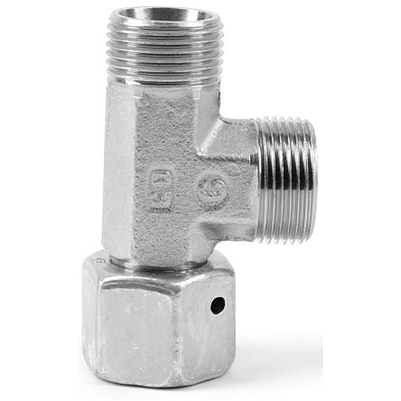 Parker EL22LCF Hydraulic Fitting Male, 24 °, Steel