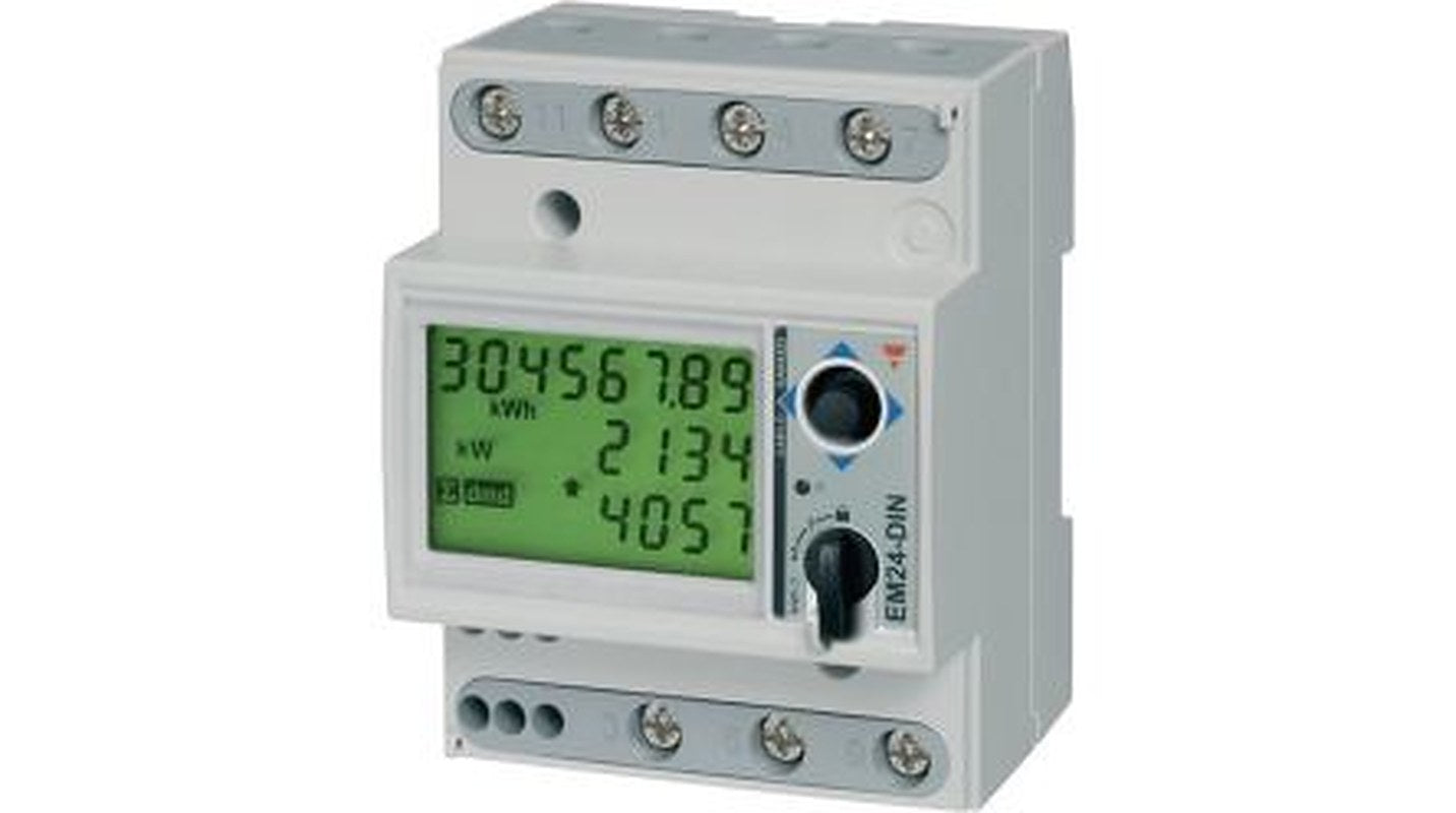 Carlo Gavazzi 3 Phase LCD Energy Meter, Type Digital