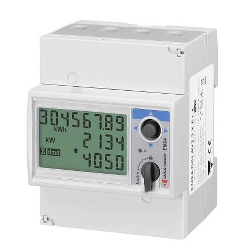 Carlo Gavazzi 3 Phase LCD Energy Meter, Type Energy Meter