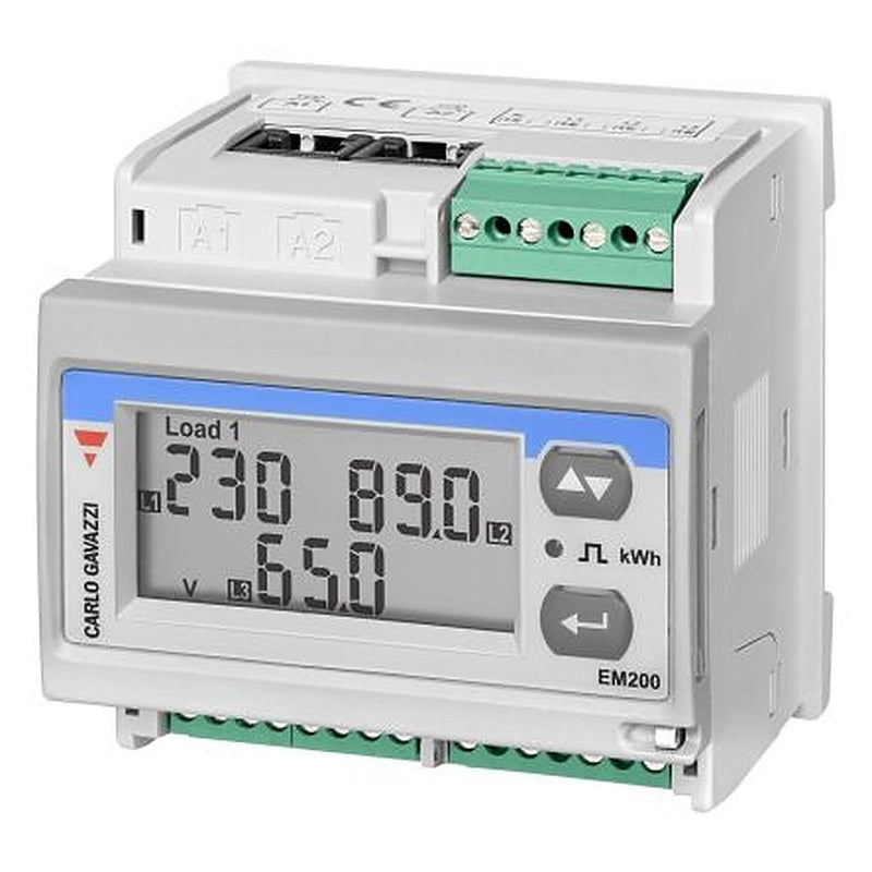 Carlo Gavazzi 3 Phase LCD Energy Meter, Type Energy Meter