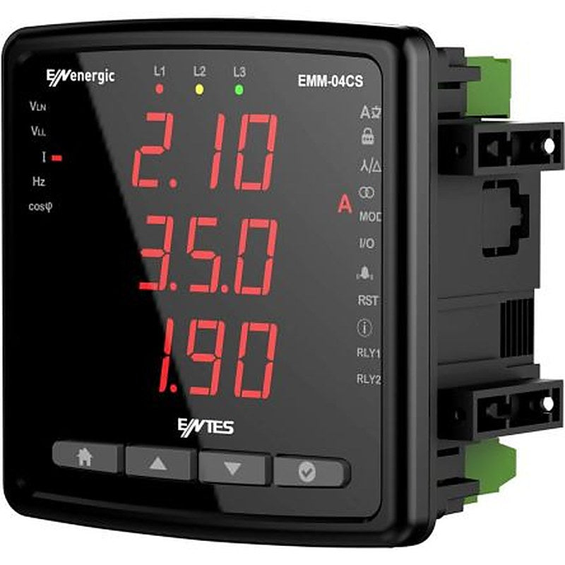 ENTES EMM-04 LED Digital Multimeter, 5 A, 480 V ac