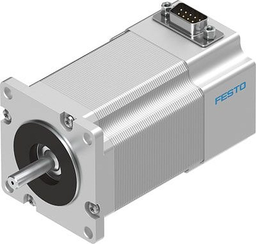 Festo EMMS-ST Series Hybrid Stepper Motor 48V, 1.4Nm Torque, 1.8 °, 6.35 mm Shaft