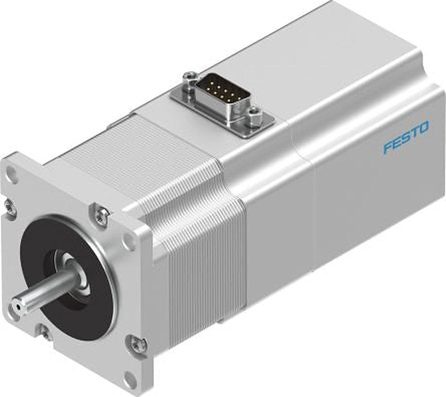 Festo EMMS-ST Series Hybrid Stepper Motor 48V, 0.8Nm Torque, 1.8 °, 6.35 mm Shaft