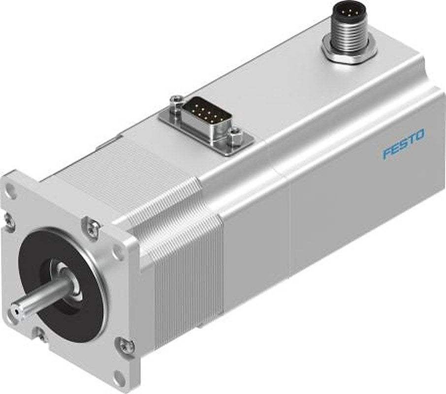 Festo EMMS-ST Series Hybrid Stepper Motor 48V, 0.8Nm Torque, 1.8 °, 6.35 mm Shaft