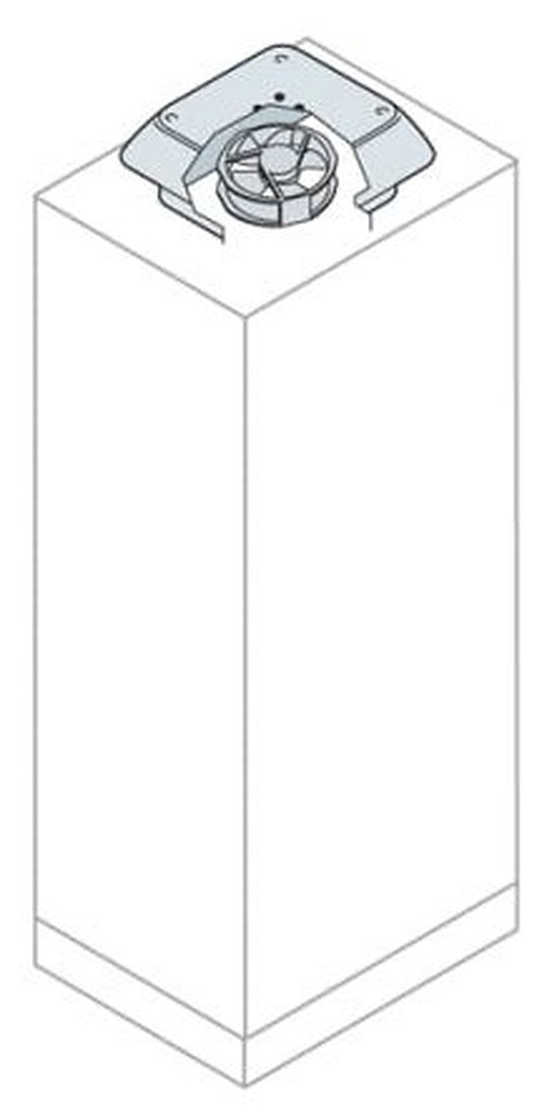 ABB IS2-EN0480K Series Fan Filter, Steel Frame, 375 mm 295mm 119 mm