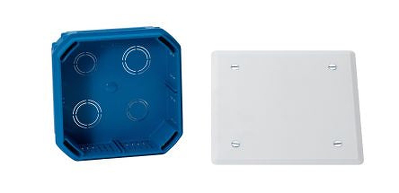 Schneider Electric Multifix Series Polystyrene Junction Box, IP20, 105 mm, 105mm 105 mm