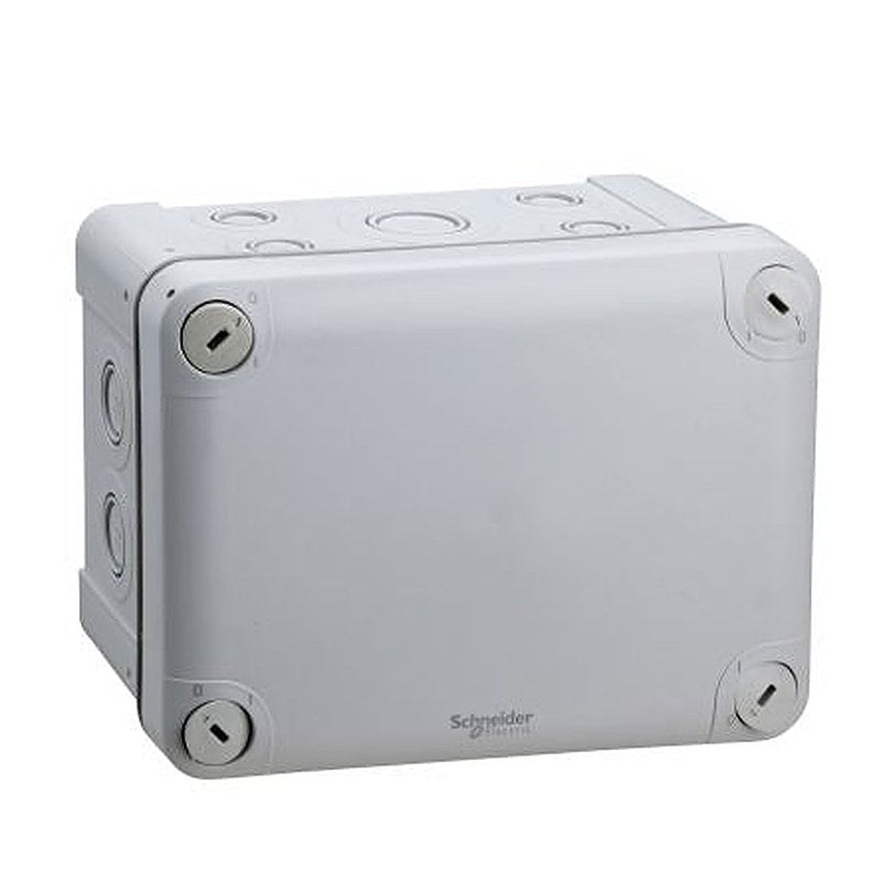 Schneider Electric Mureva Box Series Grey Polypropylene Junction Box, IP55, 150 mm, 85mm 120 mm