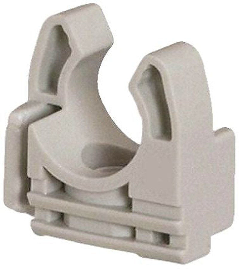 Schneider Electric Conduit Clip, Conduit Fitting, Polyamide 66, Grey IP30, IP40, IP41 rating