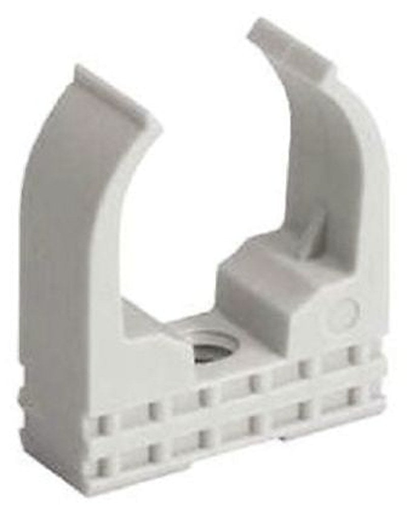 Schneider Electric Conduit Clip, Conduit Fitting, Polyamide 66, Grey IP55, IP40, IP30, IP41 rating