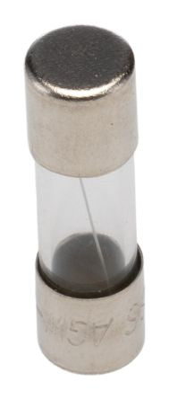 Eaton 3A F Glass Cartridge Fuse, 6.3 x 20 mm