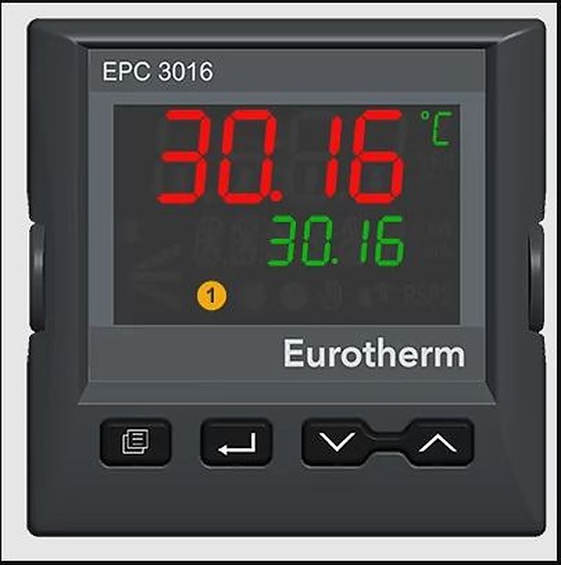Eurotherm EPC3016 Panel Mount PID Controller 1 Input DC, 2 Relay 230V ac PID Controller
