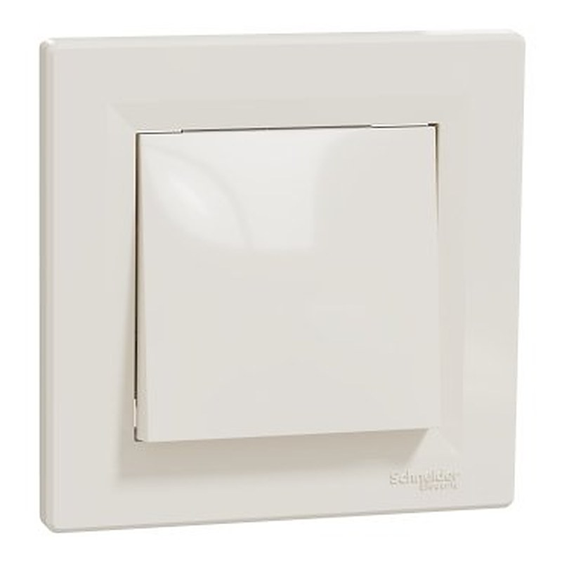Asfora - 1pole switch - 10AX screwless, cream (Asfora) is a Schneider Electric product. Designed for reliable performance and long service life. Available across Iraq — contact us for pricing and delivery options.