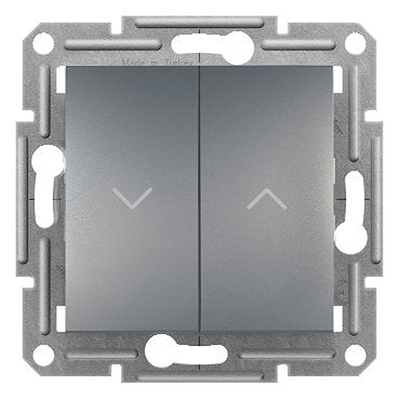 Asfora - 1pole switch with locator light, screwless terminals, wo frame, steel (Asfora) is a Schneider Electric product. Designed for reliable performance and long service life. Available across Iraq — contact us for pricing and delivery options.