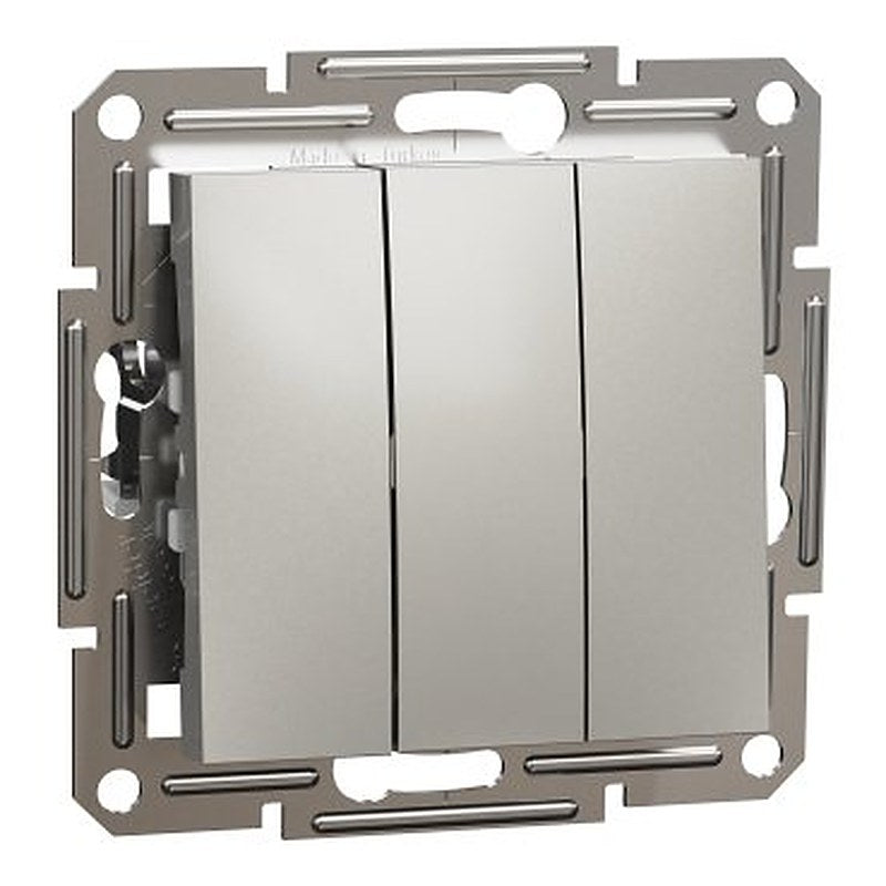 Asfora - 3 circuits switch without frame - bronze (Asfora) is a Schneider Electric product. Designed for reliable performance and long service life. Available across Iraq — contact us for pricing and delivery options.