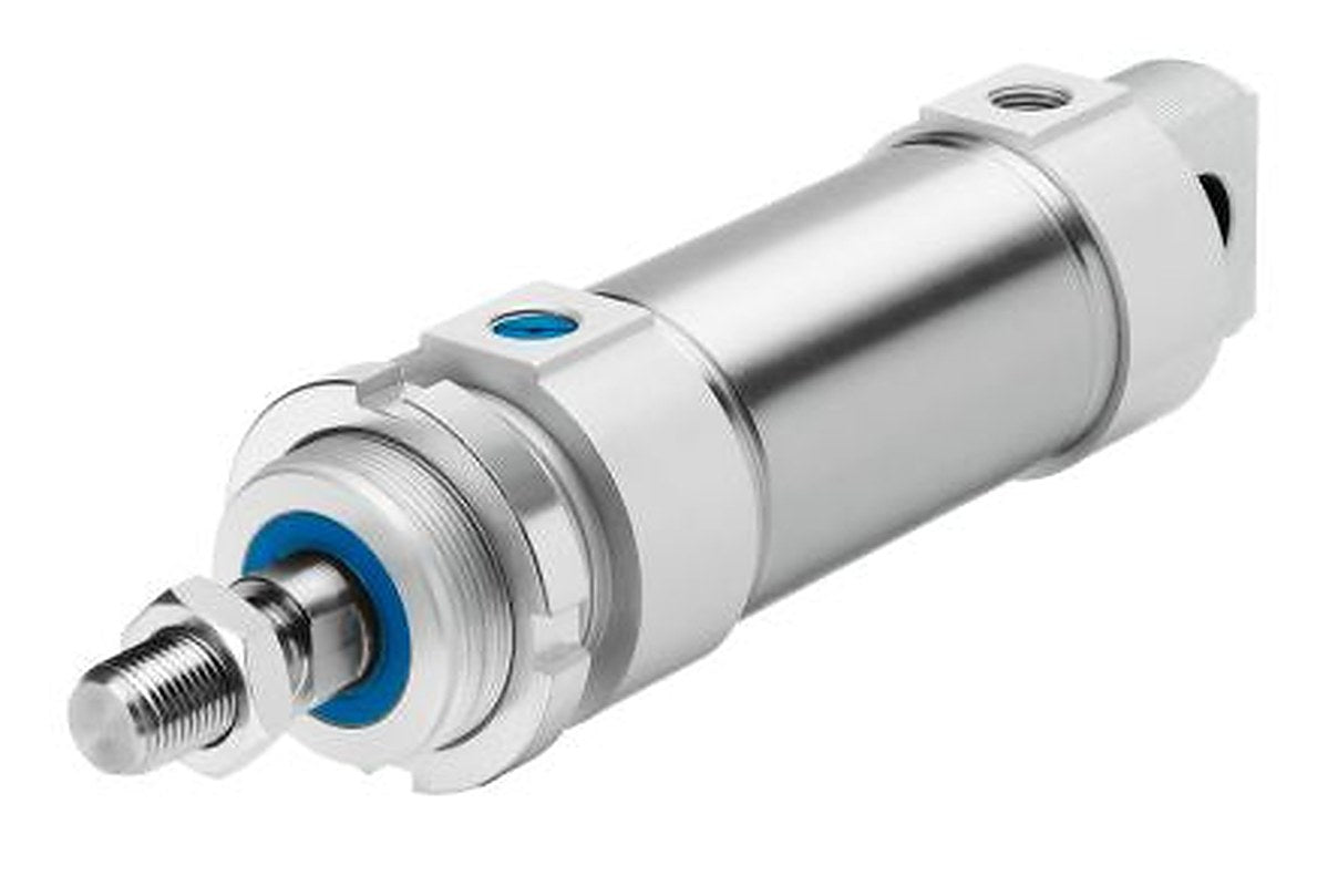 Festo 50 mm Pneumatic Piston Rod Cylinder - 196384 ESNU Series, Single Acting Acting