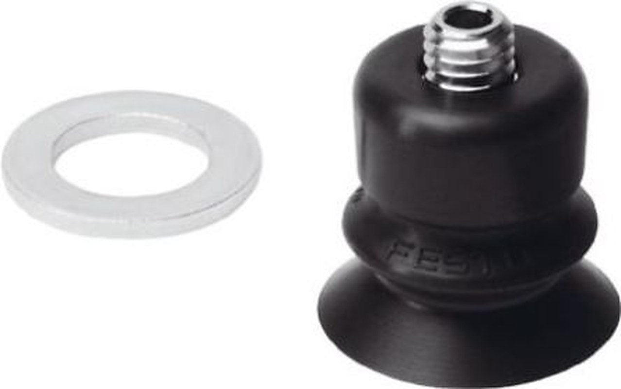 Festo 30 mm Bellow Nitrile Rubber (NBR) Suction Cup ESS-30-BN M6
