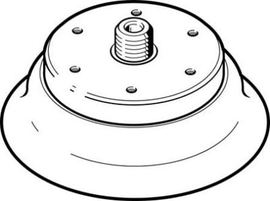 Festo 80 mm Nitrile Rubber (NBR) Suction Cup ESS-80-EN M10