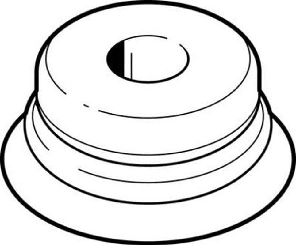Festo 80 mm Bellow Nitrile Rubber (NBR) Suction Cup ESV-80-BN
