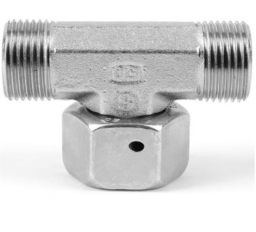 Parker ET25SOMDCF Hydraulic Fitting Male, 90 °, Steel, 25 mm Hose ID