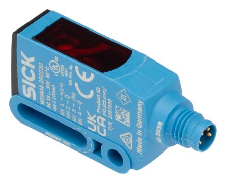 SICK Through Beam Photoelectric Sensor, Block Sensor