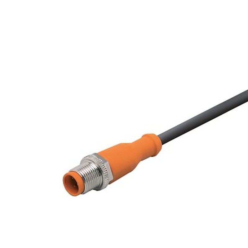 ifm electronic Male 3 way Straight to Female 5 way Straight Communication Cable, 5 m
