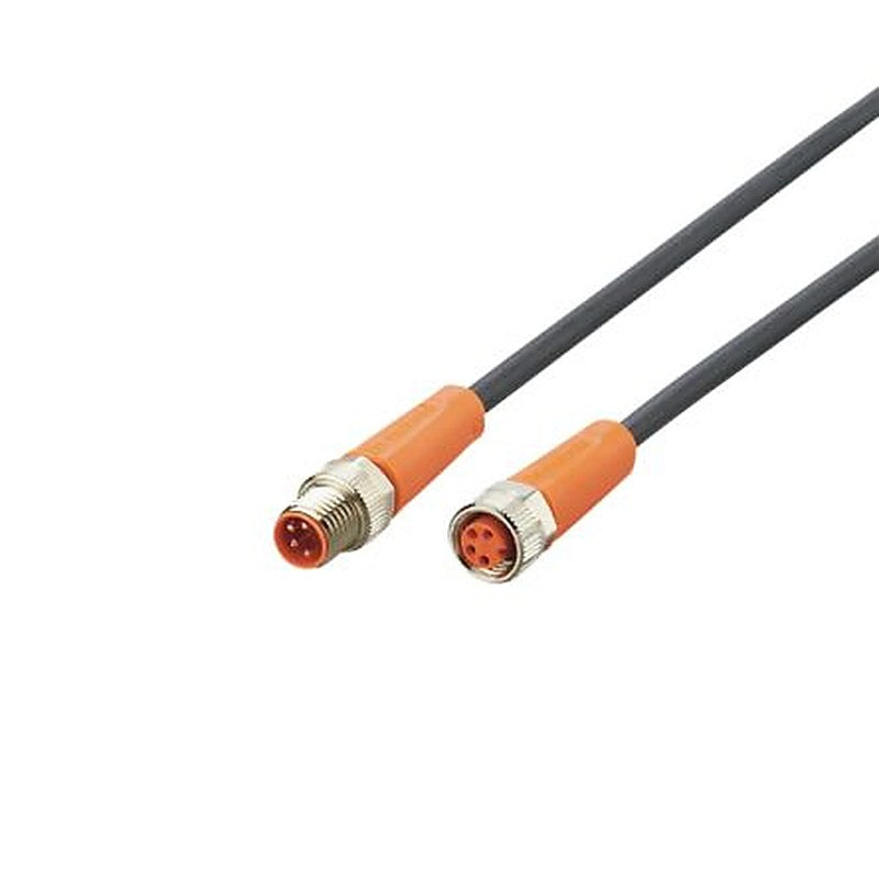 ifm electronic Male 4 way Straight to Female 4 way Straight Communication Cable, 3 m