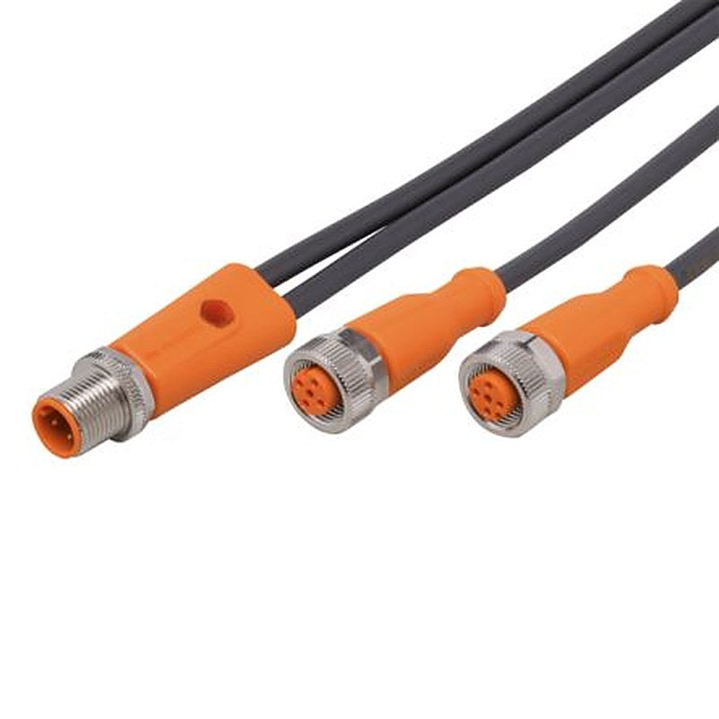 ifm electronic Male 5 way Straight to Female 5 way Straight Communication Cable, 400 mm