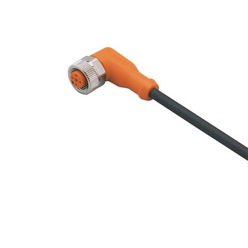 ifm electronic Female 5 way Right Angle to Female 5 way M12 Communication Cable, 20 m