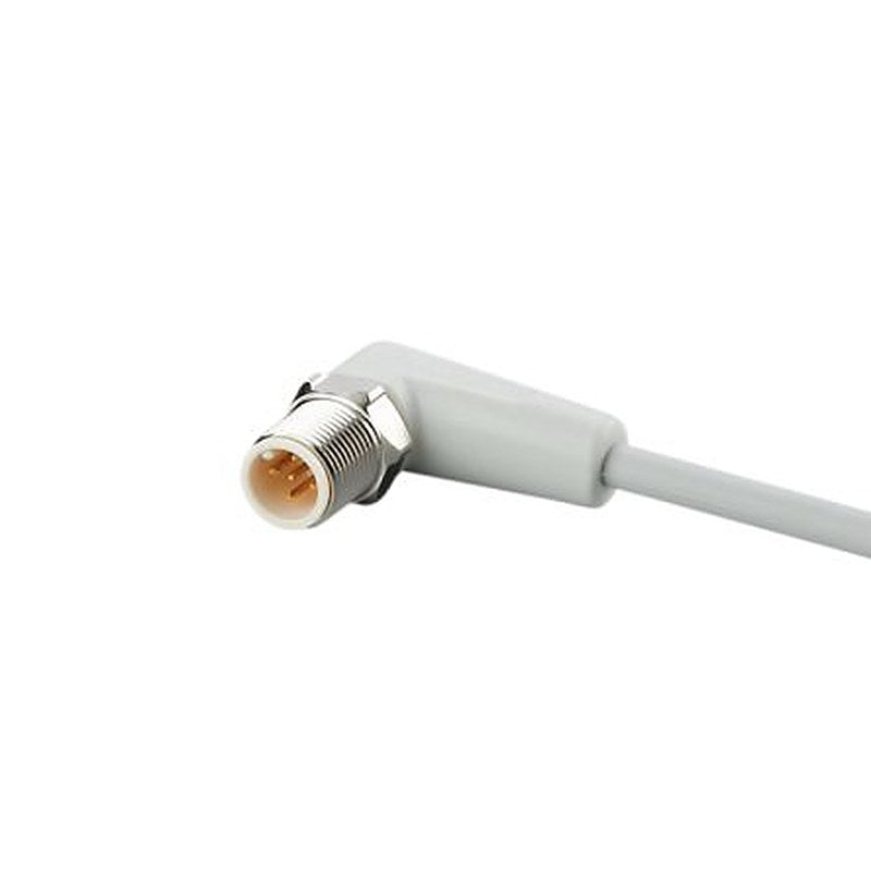 ifm electronic Male 5 way Right Angle to Female 5 way M12 Communication Cable, 2 m